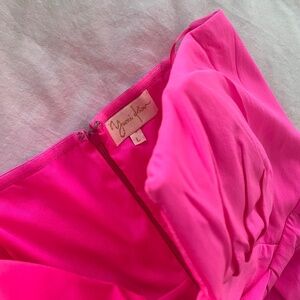 Yumi Kim strapless pink dress